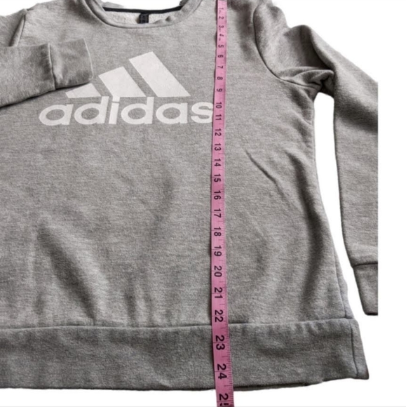 Adidas Ladies' Crewneck Fleece Sweatshirt - Picture 13 of 14